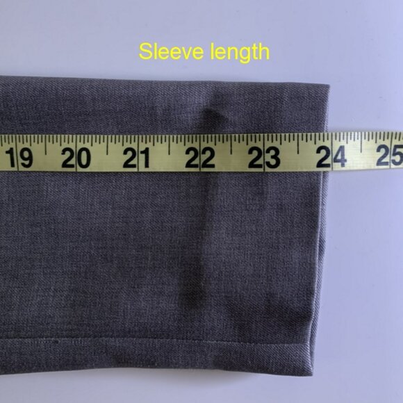 9&Co. Grey Business Chic Jacket Size 4 - Picture 8 of 10